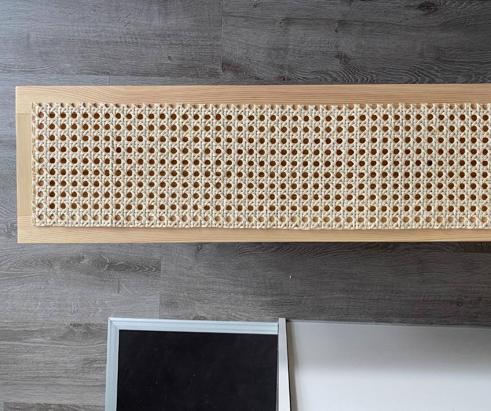 Ikea Tarva Hack - Wiener Geflecht zuschneiden
